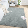 Luxe Home International Carpet Super Soft Anti Slip Vegas Rectangular Rugs Colour Silver