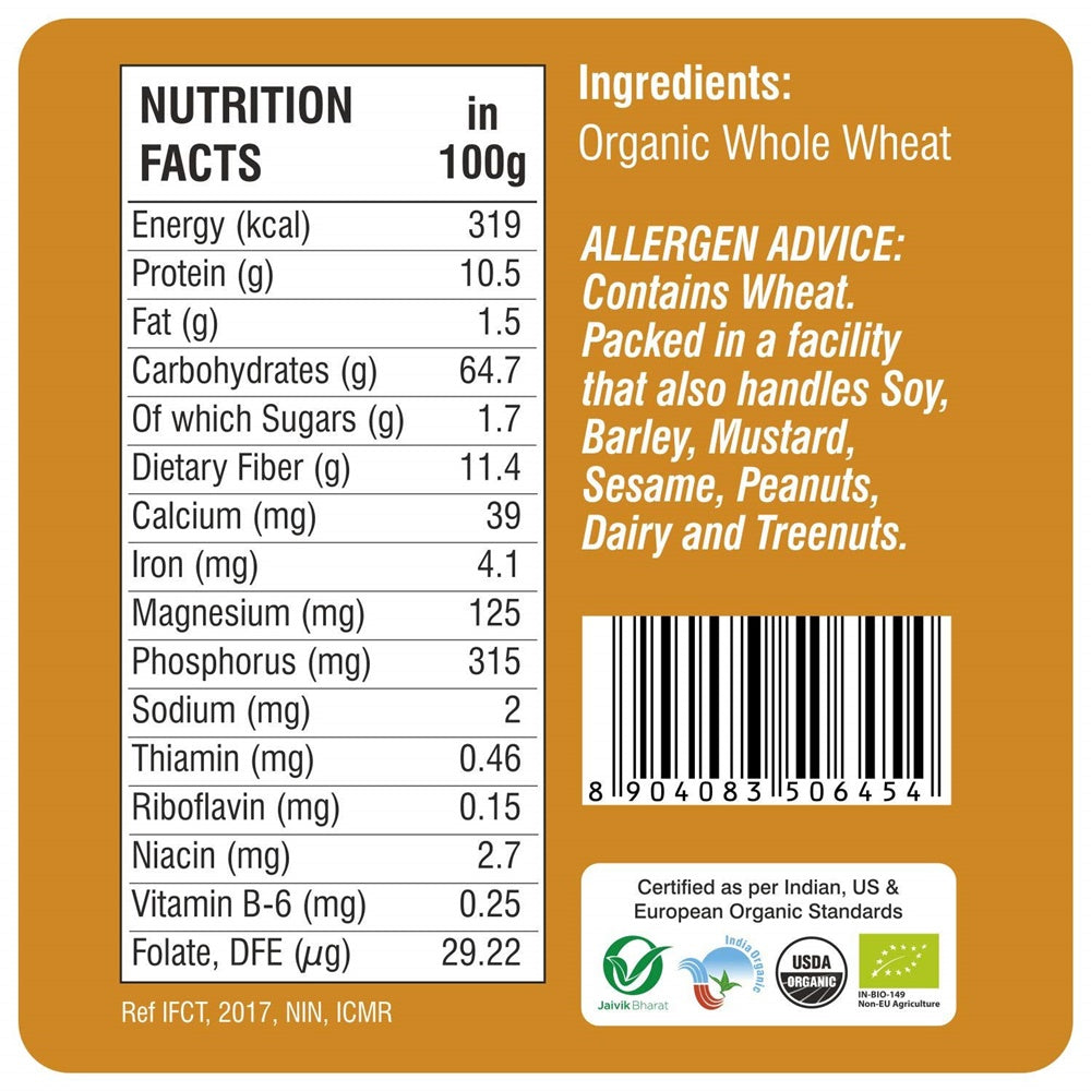 24 Mantra Organic Whole Wheat Atta Premium
