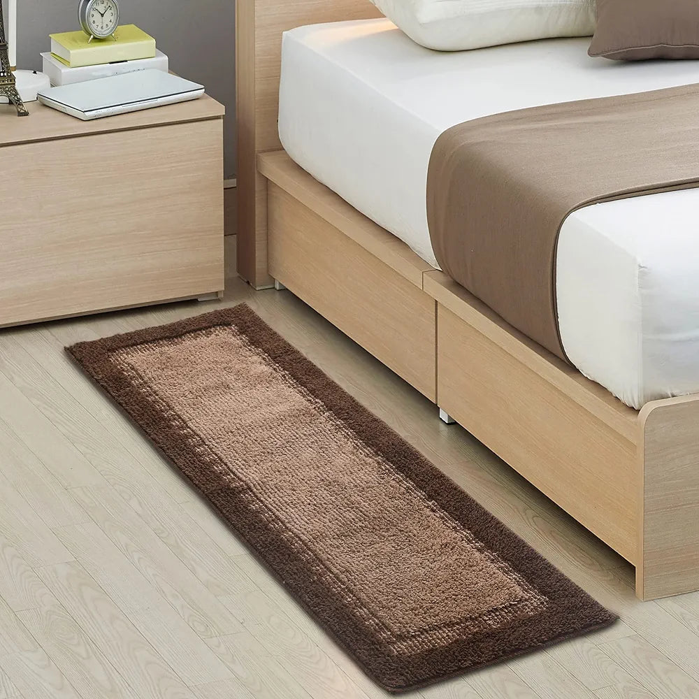 Saral Home Elyeese Micro Durable & Washable Multipurpose Bedside Runner