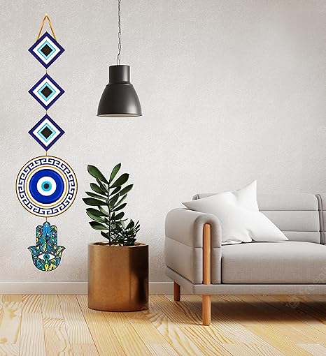 Angel Infinite Wooden Wall Hanging For Door Wall Nazar Battu For Home & Office Bedroom