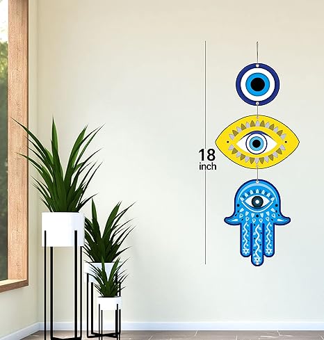 Angel Infinite Wooden Wall Hanging For Door Wall Nazar Battu For Home & Office For Positive