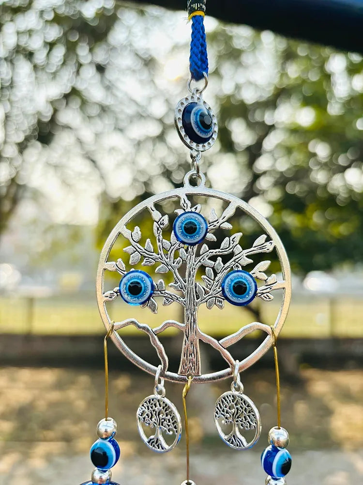 Evil Eye Wind Chime 3 Bells Evil Eye Wind Chime