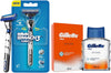 Gillette Pro After Shave Splash Icy Cool & Mach3 Turbo Menâ€™s Razor