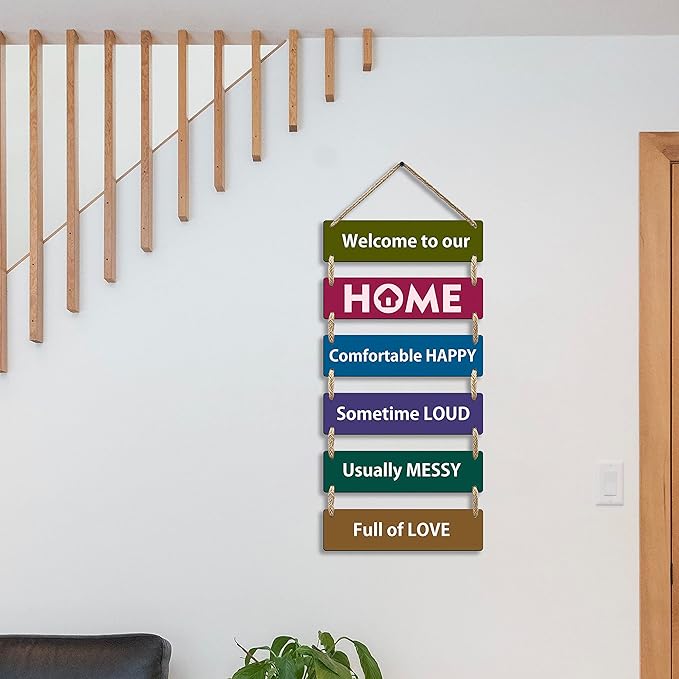 Sehaz Artworks Wooden Wall Hangings Home Décor Items Home Decoration Items for Living Room - 6-0049