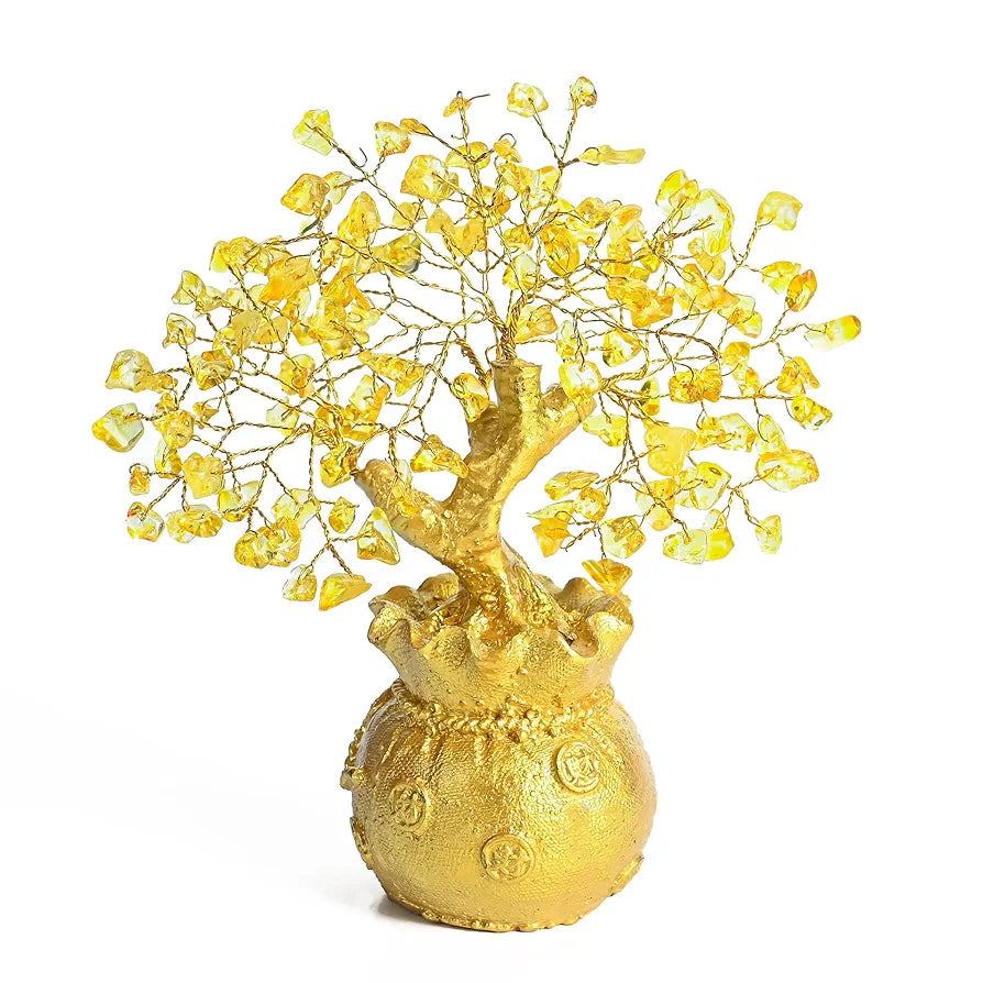 Zaicus Lucky Feng Shui Citrine Tree