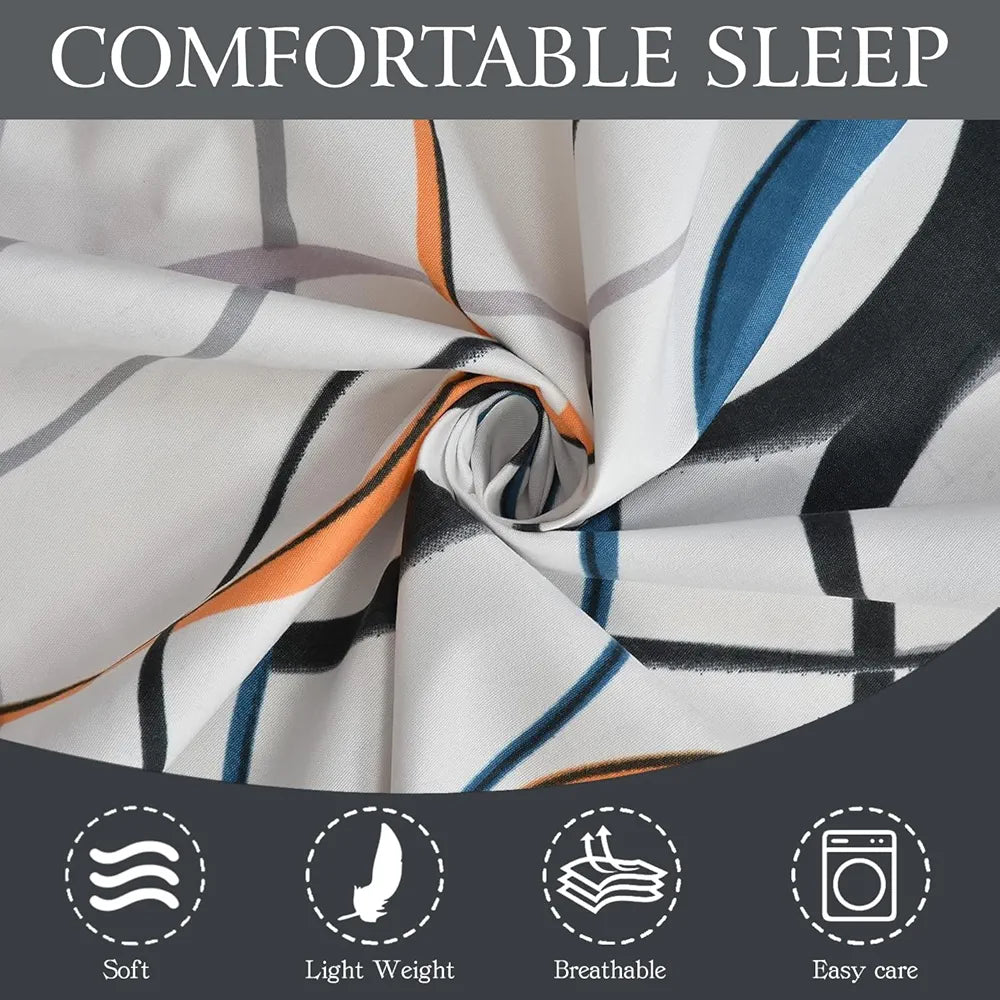 Fresh From Loom Soft Microfiber Fitted Floral Bedsheet King Size Bed With Two Pillow Cover Elastic Fitted Bed Sheets 144 Tc White