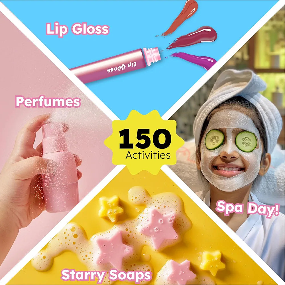 Butterfly EduFields Girls Science Kit for Kids Ages 8 9 10 11 12 Years | 150+ Science Experiment Kit | Birthday Gifts for Girls Age 8-10-12-14 | Fun STEM Learning and Educational Toys