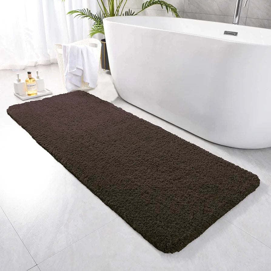 Luxe Home International Runner Super Soft Anti Skid Newman Rug For Bedroom  Rectangular Arabic Colour Coffee