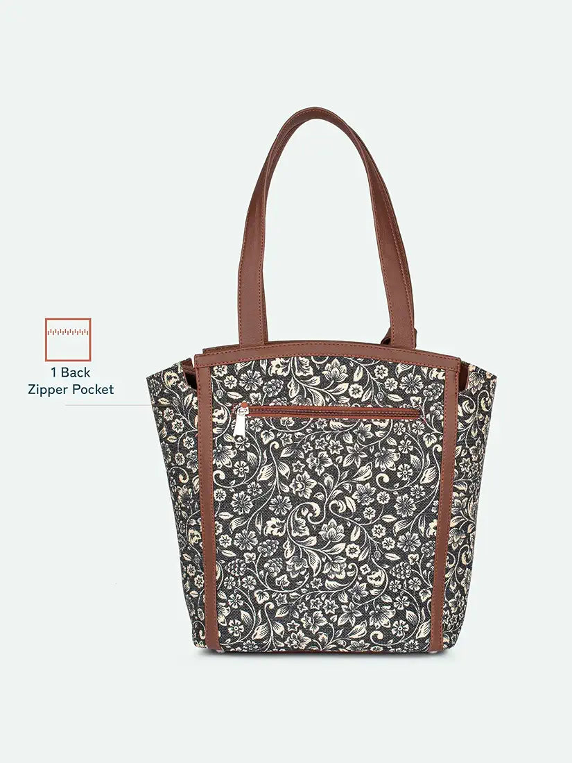 Zouk Adira Tote Jute Handbag for Women