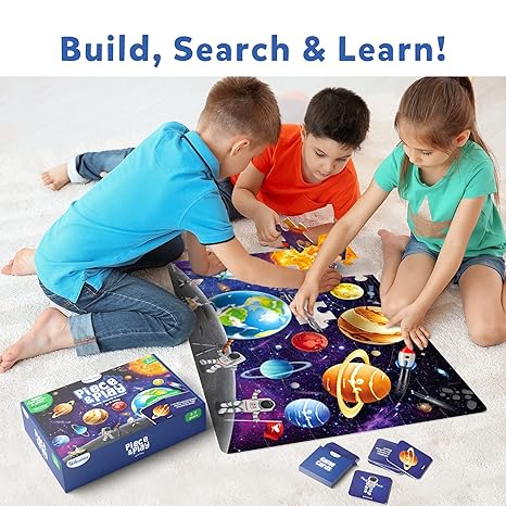 Skillmatics Floor Puzzle & Game Piece & Play Space Jigsaw & Toddler Puzzles Educational Toy