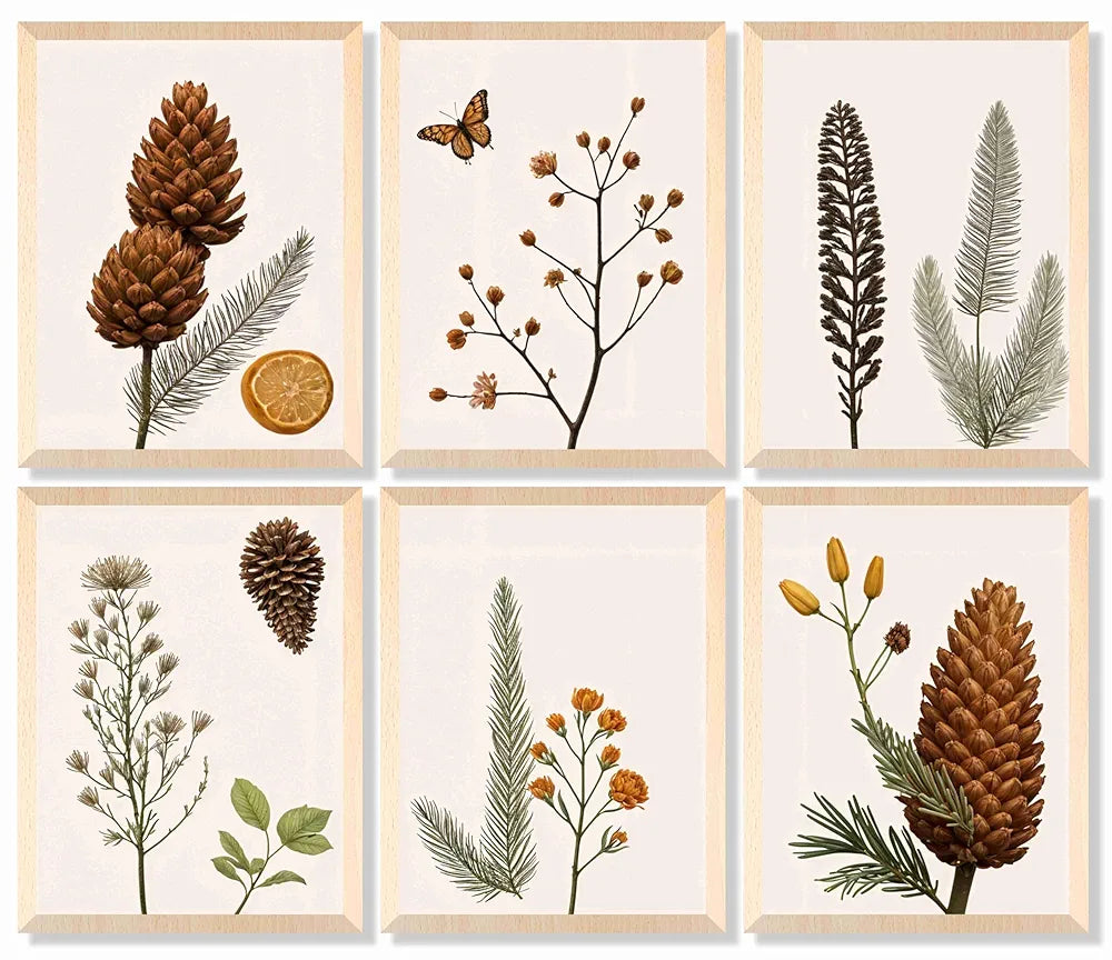 Livin'luxe Paintings Flower Pot Home Decor Wall Paintings With Frame Painting B - 453K6