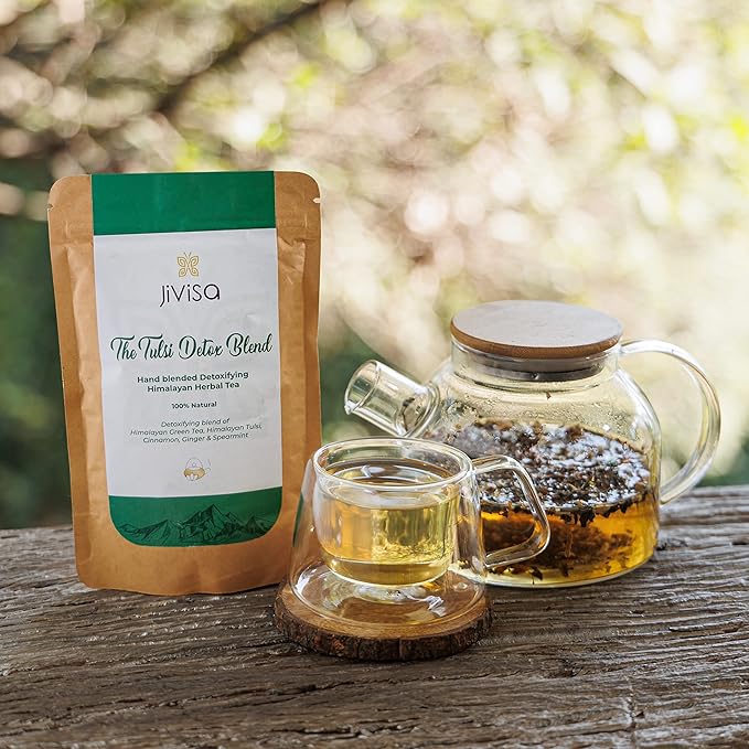 Jivisa Tulsi Detox Blend Herbal Tea - 50 gms