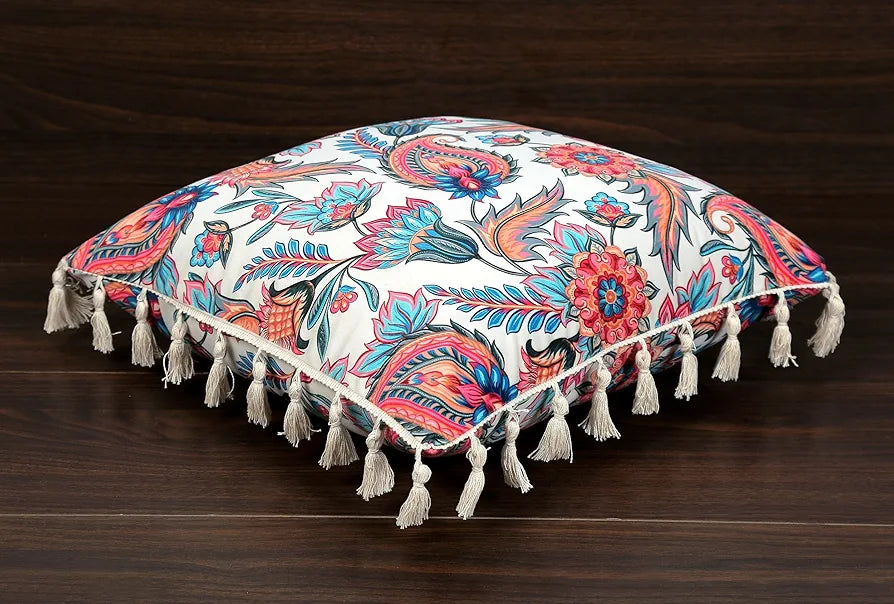 Ishro Home Premium Cushion Cover Colour Paisley Fiesta