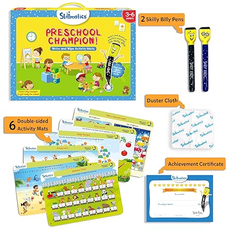 Skillmatics Educational Game Preschool Champion Kindergarten Learning Activity For Kids