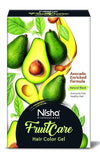 Nisha Fruit Care Hair Color Gel Natural Black - 1000 ml
