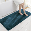 Luxe Home International Microfibre Bath Mat Super Soft Anti Skid Newman Rectangular Mats For Bathroom Colour Teal