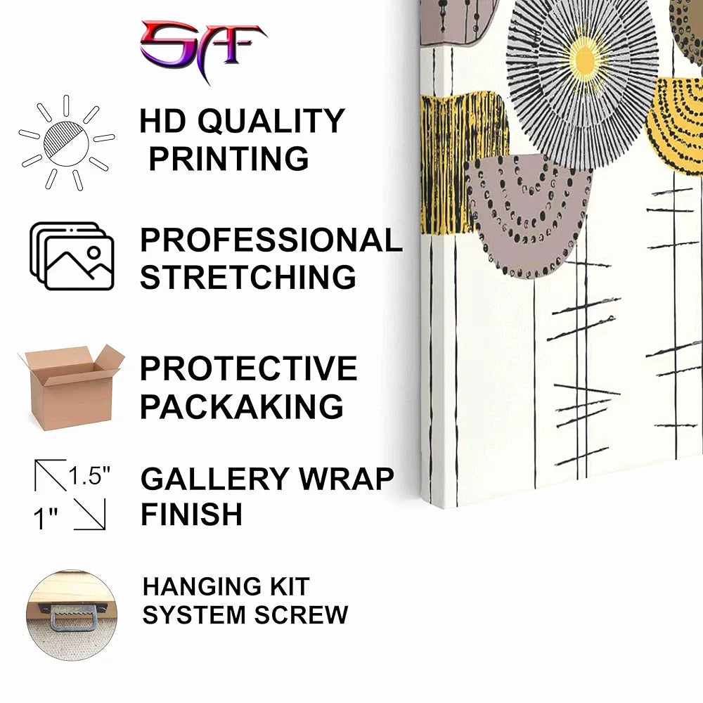 Livin'luxe Paintings Modern Art Canvas Home Decor Wall Paintings With Frame Painting CR-323