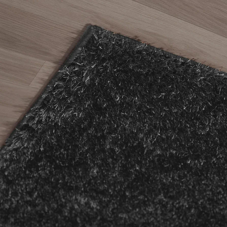 Ishro Home Premium Fuzzy Shag Carpet For Hall Rugs For Living Room Carpets For Living Room Colour Ash Grey 5x7 Fts
