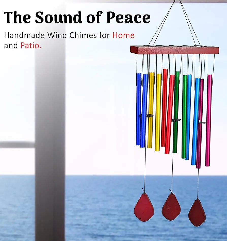 Harmony Multi-Color Wind Chimes Wind Chime -025