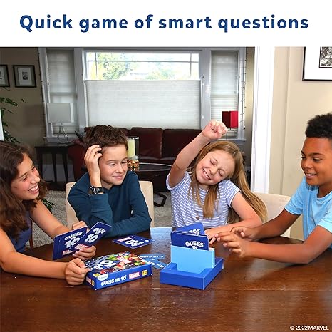 Skillmatics Card Game Guess in 10 Marvel Perfect for Boys Girls Kids Teens Adults