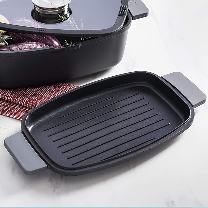 Bergner Essence Cast Aluminium Nonstick Roaster | 32 cm