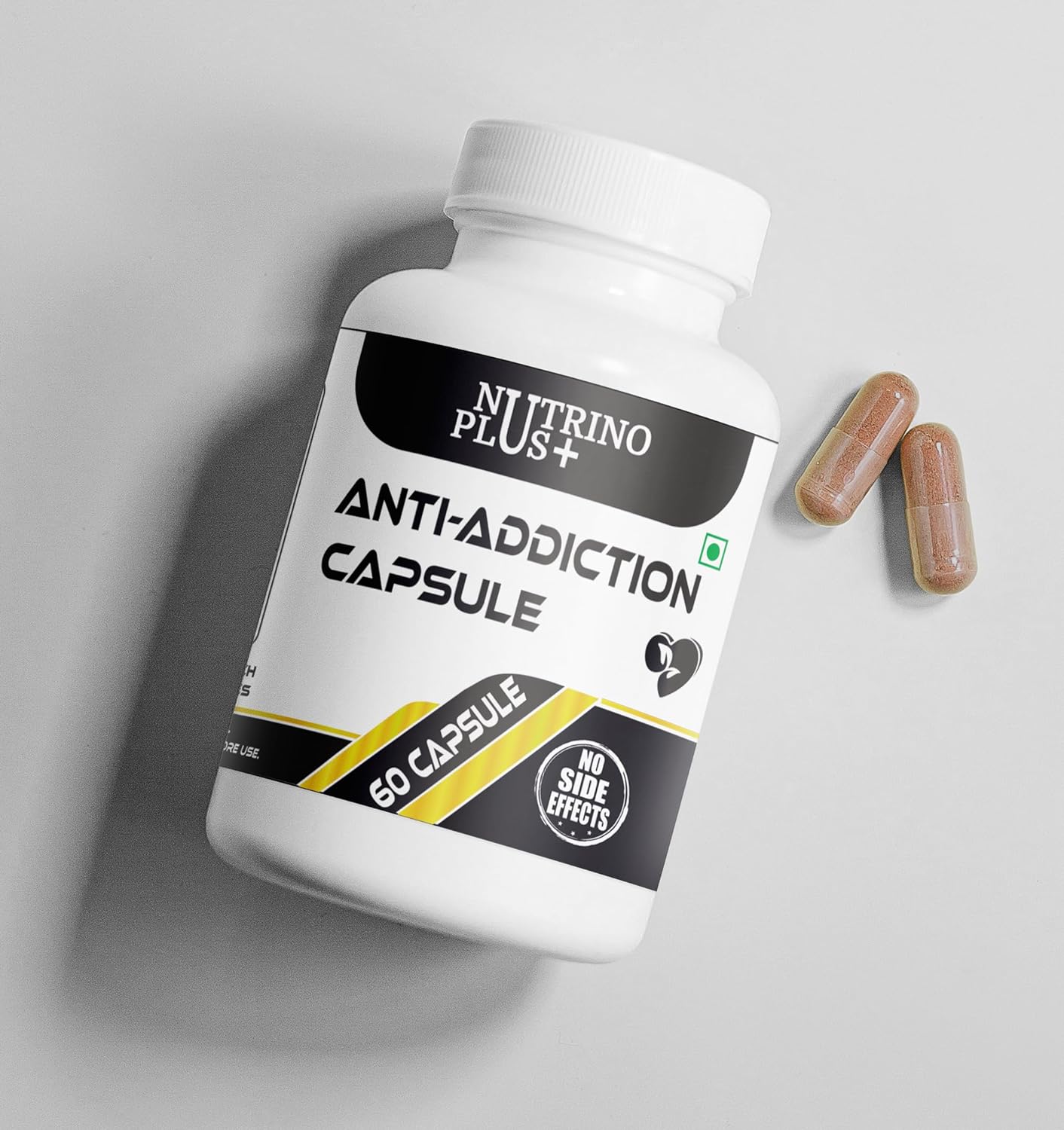 NutrinoPlus Drinquit Anti Addiction Holistic approach to Quitting Alcohol and Reduce Alcohol Cravings - 60 Capsules