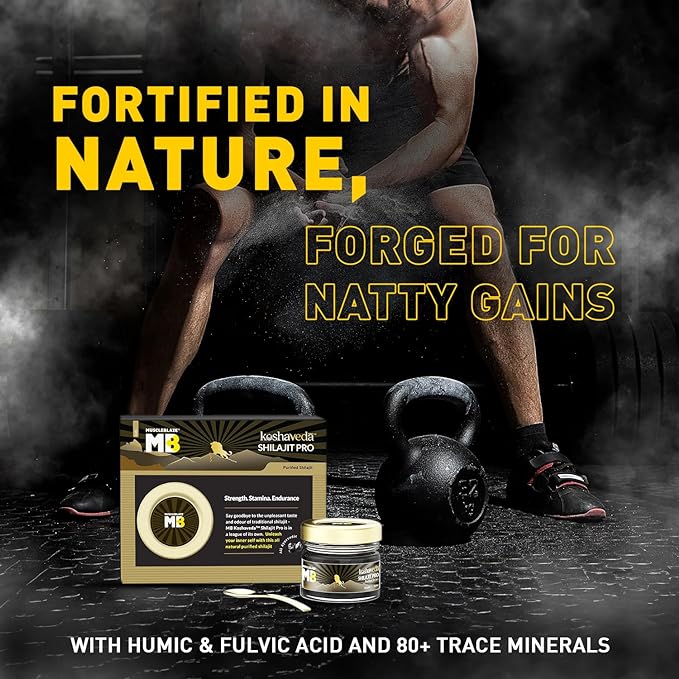 Koshaveda Shilajit Pro by MuscleBlaze - 20 gms