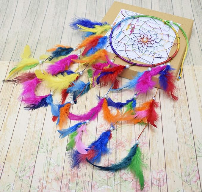 Asian Hobby Crafts Dream Catcher Wall Hanging | Multicolour