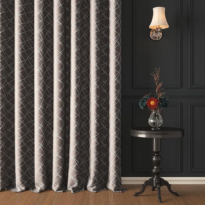 Story@Home Blackout Curtains for Window 5 Feet Long 1 Piece Grey Colour