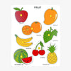 Tantrums Preschool Fruit Puzzle Set Toy for Kids