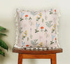 Ishro Home Premium Cushion Cover Colour Blooming Cranes Bill