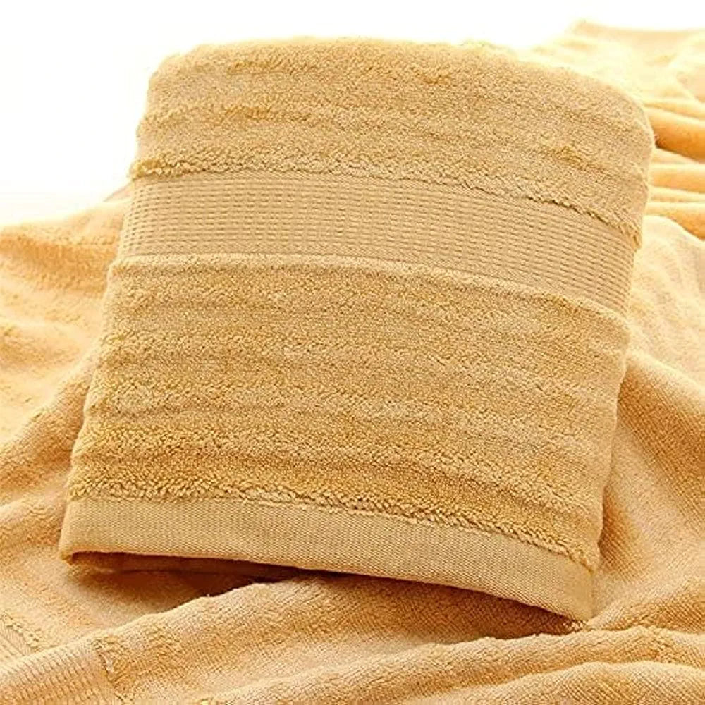 Mush Bamboo Towels for Bath Large Size 600 GSM Bath Towel for Men & Women