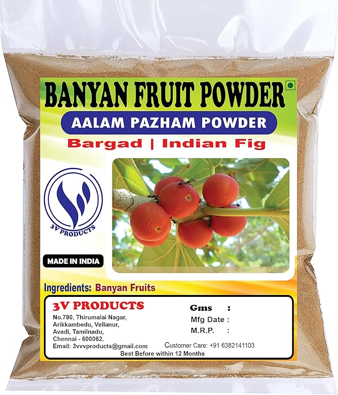 3V Products Banyan Fruit Powder - 150 gms