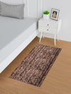 Kuber Industries Bedside Runner for Bedroom & Living Room Brown