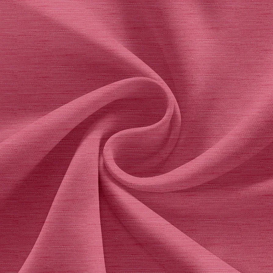 Divine Casa 5 Feet Premium Blackout Window Curtain Thermal Insulated Noise Reducing & Room Darkening Polyester Single Panel Colour Firebrick (Pack of 1)