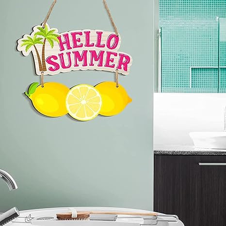 Angel Infinite Hello Summer Wooden Wall Hanging Wall Hanger For Homedecor Wall Art