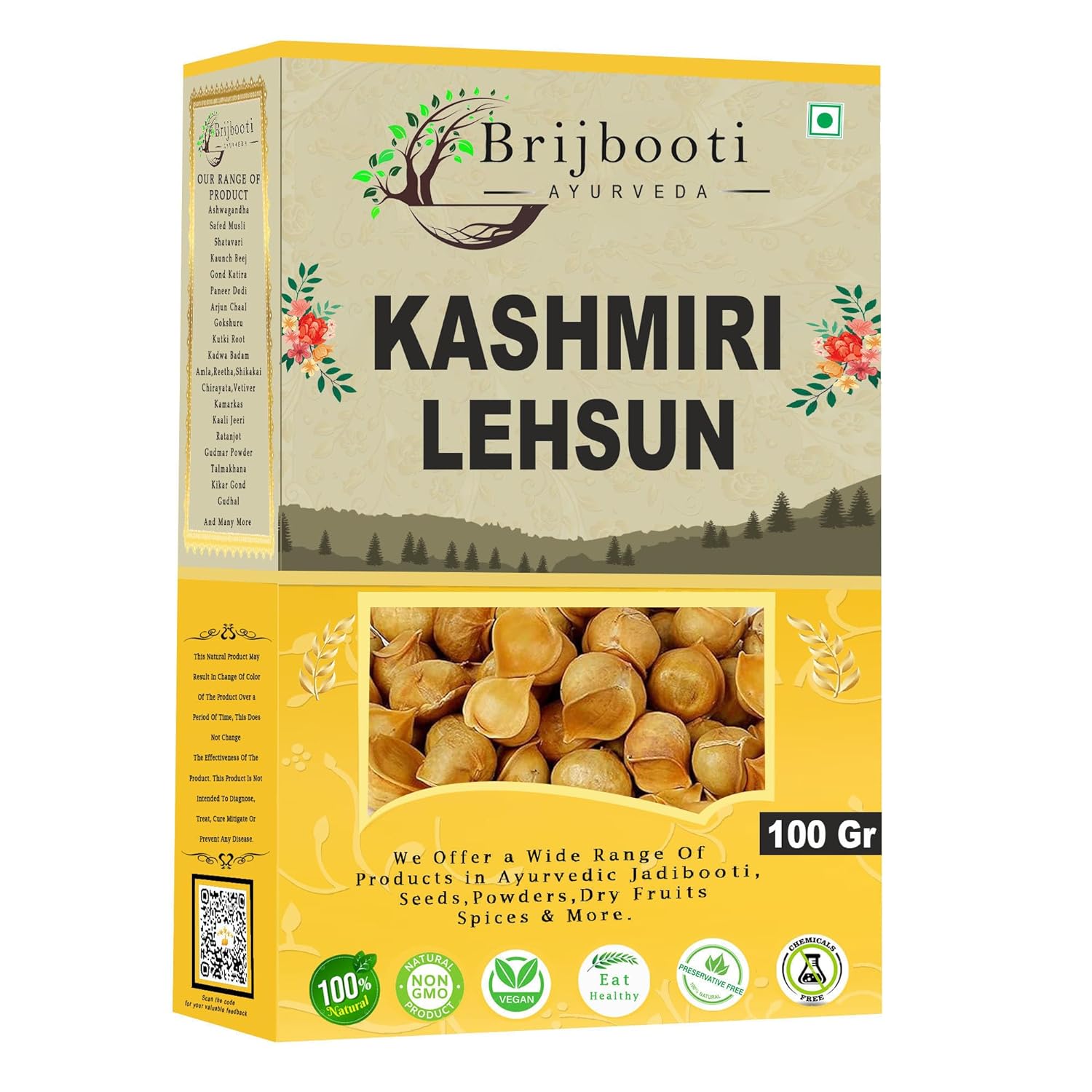 Brijbooti Birju Mahavir Kashmiri Lehsun - 100 gms
