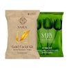 Sara Beauty Gold Facial Kit for Bridal Radiance & Shine for All Types of Skin - 62gm with D-Tan Pedicure Manicure Kit