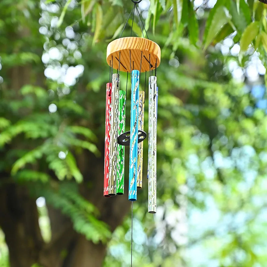 Calming Multi-Color Wind Chimes Wind Chime -028