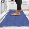 Ishro Home Cushion Noodle Mat Colour Blue For Home Kitchen & Floor Mat For Bedroom