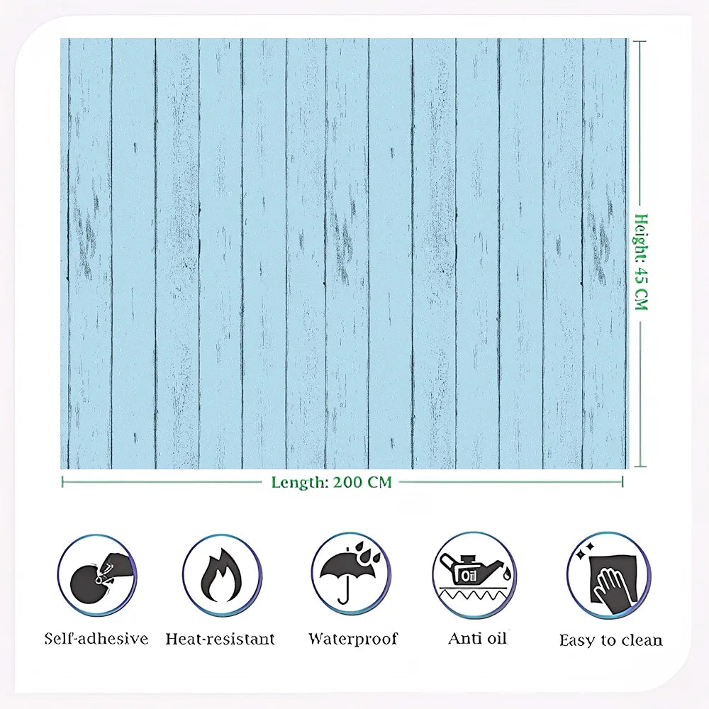 Indian Royals Wallpaper Pvc Vinyl Self-adhesive Peel and Stick Eco-friendly Blue Vintage Wallpaper