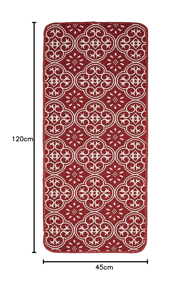 Saral Home Ornamental Soft Cotton Durable & Washable Multipurpose Runner