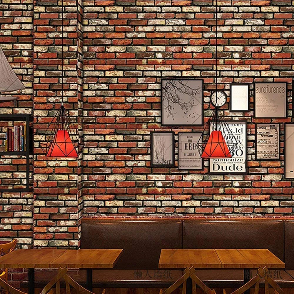 Jaamso Royals New Brick Peel and Stick Self Adhesive Wallpaper 1