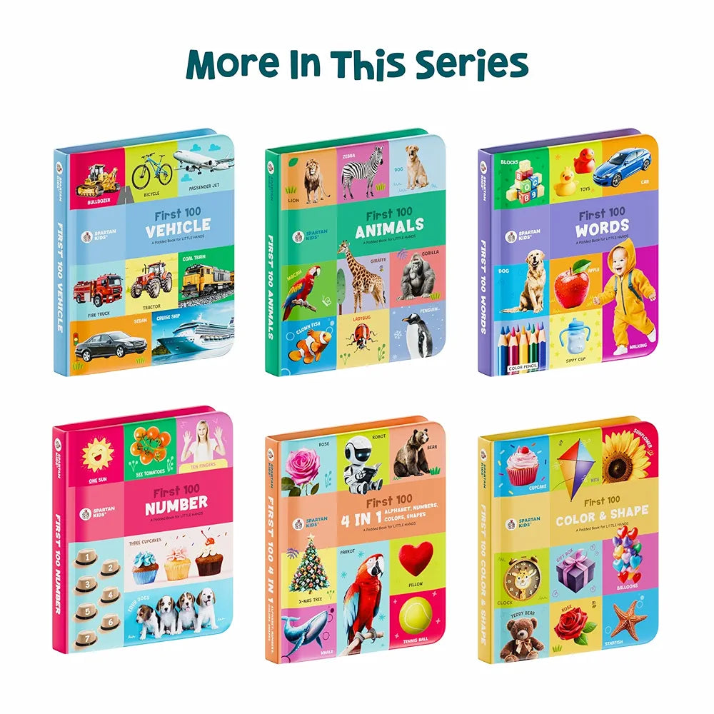 My First Premium Padded Book of Vehicle : Early Learning Padded Board Books for Children 
