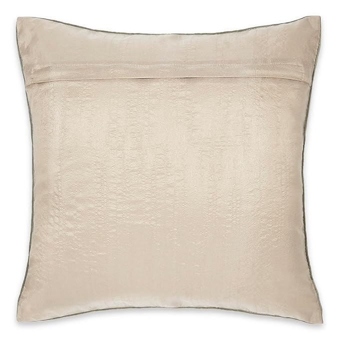 Haus & kinder Decorative Embroidered Cushion Cover | Colour | Green Velvet