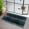 Luxe Home Jericho Doormat 2500 GSM Super Soft Microfiber Anti-Skid Mat Colour Burnt Green 60x90 cm