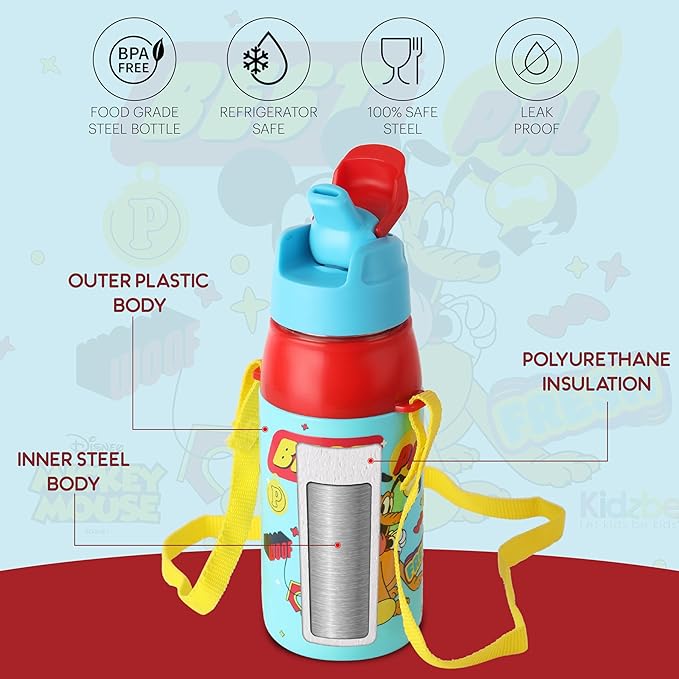 Cello Kidzbee Era Best Pals Water Bottle | 400 ml