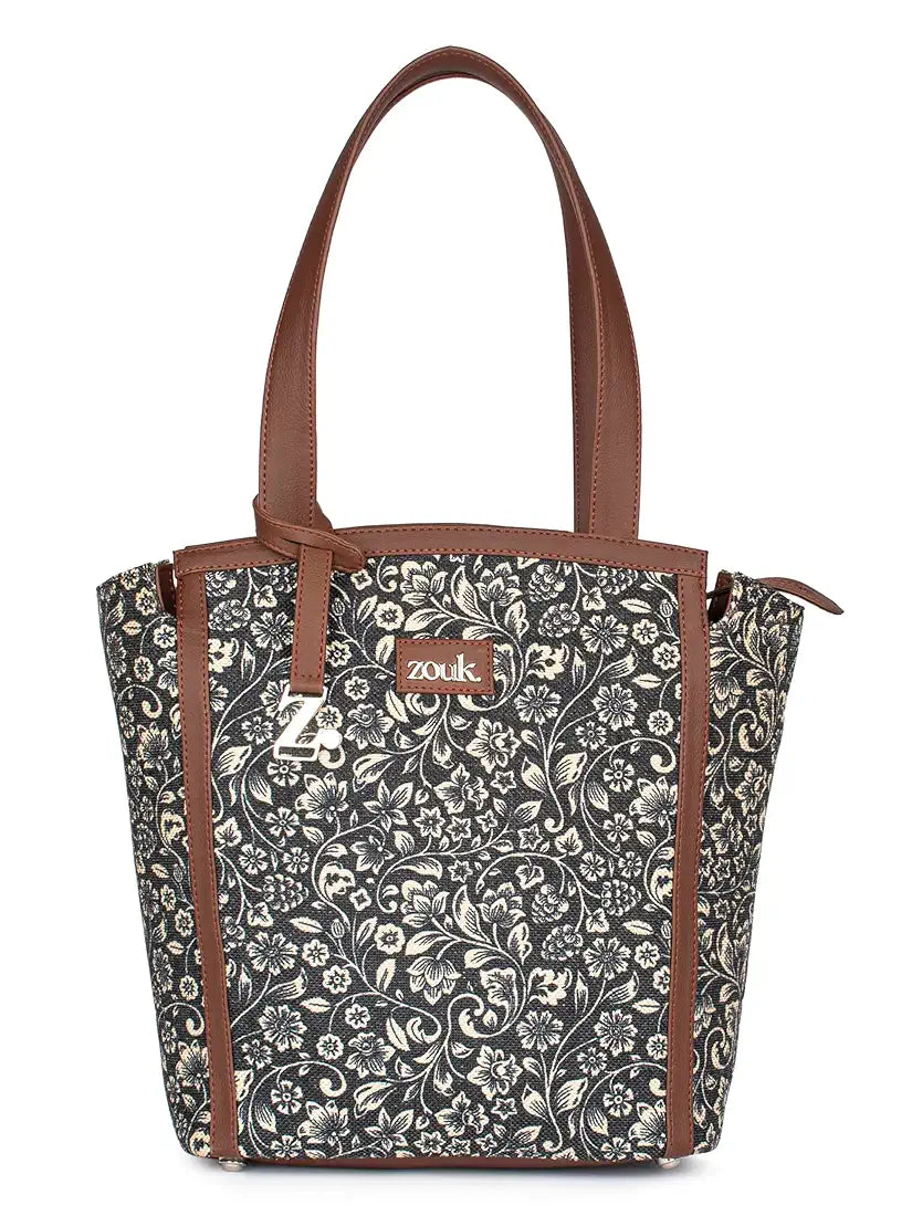 Zouk Adira Tote Jute Handbag for Women