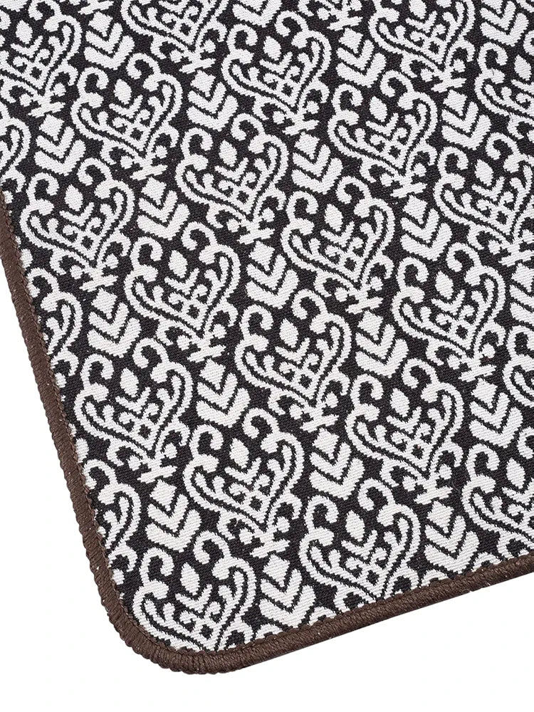 Saral Home Fleur Designer Soft Cotton Durable & Washable Multipurpose Runner Colour Multicolour