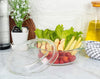Femora Borosilicate Serving Bowl | Glass Casserole Set, Glass Bowl With Lid, Microwave Safe Bowl Set | 700 Ml